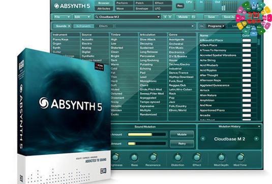 Native Instruments Absynth 5 v5.3.1 Win Mac 音景合成器插件-251编曲网