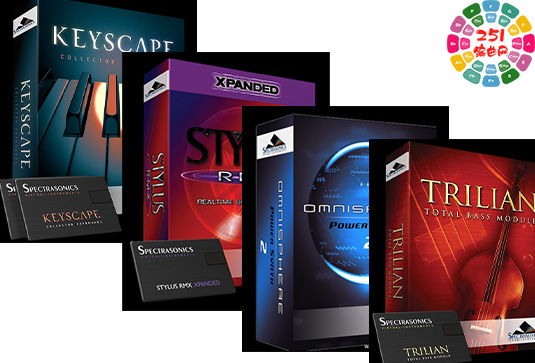 四巨头4套合集 Spectrasonics v2024（包含Omnisphere 2 keyscape Trilian Stylus RMX）-251编曲网