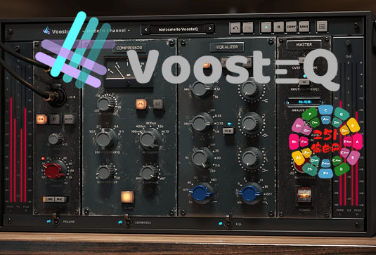 模拟通道条插件 VoosteQ Model N Channel v1.0.3-251编曲网