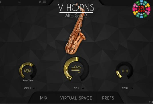 中音萨克斯管 Acousticsamples VHorns Alto Saxophones v1.3.0 For UVI Falcon-251编曲网