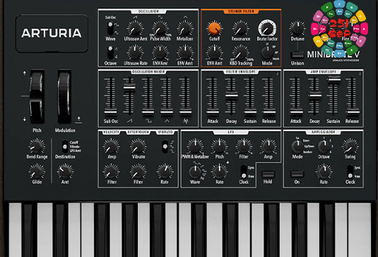 模拟合成器 Arturia MiniBrute v1.0.0 MacOS-251编曲网