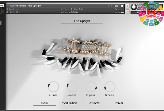 精美立式钢琴 Audio Brewers The Upright Complete Stereo Version-251编曲网