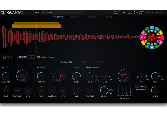 粒子合成器 Audio Damage Quanta 2 v2.0.15 Ohsie Win-Mac-Linux-251编曲网