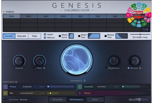 童声合唱团人声 AudioBro Genesis Childrens Choir v1.0.0-251编曲网