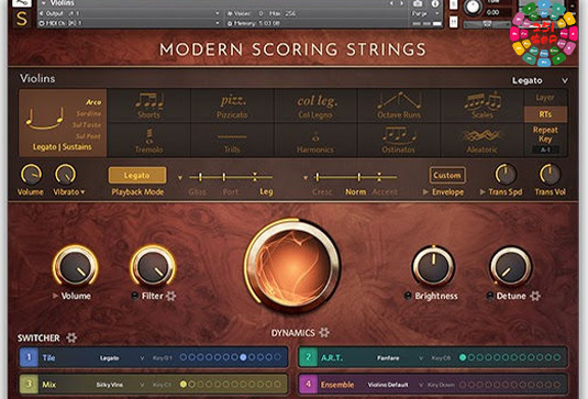 摩登连奏弦乐扩展 AudioBro Modern Scoring Strings Expanded Legato-251编曲网