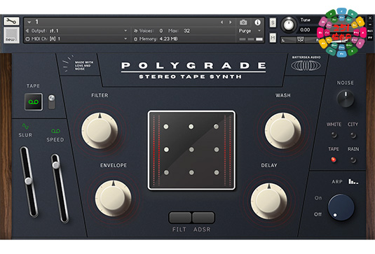 磁带模拟合成器 Battersea Audio Polygrade Tape Synth v1.1.0-251编曲网