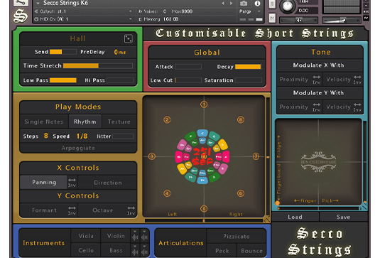 可定制短弦乐 Ben Osterhouse Secco Strings v1.2-251编曲网