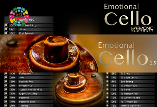 情感大提琴 Best Service Emotional Cello v1.5-251编曲网