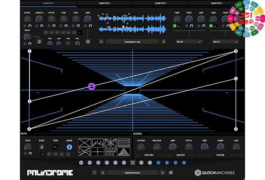 颗粒采样合成器 Glitchmachines Palindrome 2 v2.0.0-251编曲网