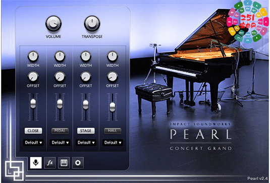 雅马哈C7大钢琴 Impact Soundworks Pearl Concert Grand v2.4.1-251编曲网