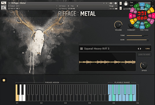 金属吉他Loops音色 Impact Soundworks Riffage Metal-251编曲网