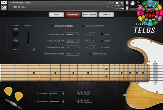 电吉他 Impact Soundworks Shreddage 3 Telos-251编曲网
