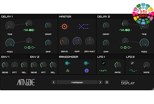 双延迟插件 Inear Display Antagone v1.3.0-251编曲网