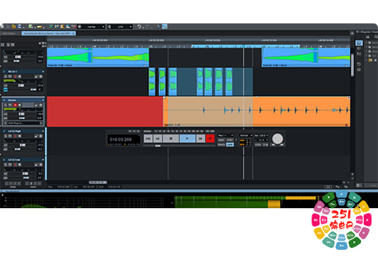 专业音频编辑软件 MAGIX Samplitude Pro X8 Suite v19.1.4 Win-251编曲网