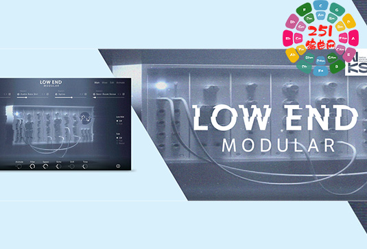 混合模块化合成器音效 Native Instruments Low End Modular-251编曲网