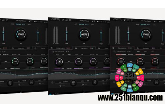 混音插件套装 Plugin Alliance ADPTR Audio Effects Bundle v2024.4 （Metric AB Hype Sculpt StreamLiner）-251编曲网