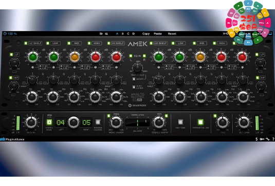 母带级均衡器 Plugin Alliance AMEK EQ 250 v1.1.1 Win BUBBiX-251编曲网