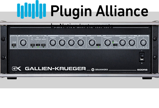 双功放贝斯放大器 Plugin Alliance Gallien Krueger 800RB v1.3.1 TCD Win-251编曲网