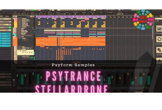 Psytrance工程模版 Psyform Samples Psytrance Cubase Template Stellardrone Project-251编曲网