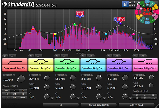 高精度均衡插件 SIR Audio Tools StandardEQ v1.2.025 UNION-251编曲网