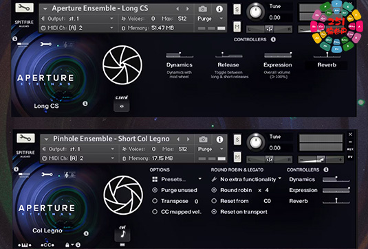 光圈弦乐音色 Spitfire Audio Aperture Strings-251编曲网