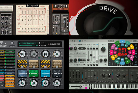 模拟合成器部分合集 Sugar Bytes Plugins Bundle （WOW2 Unique Turnado Guitarist Factory Egoist Effectrix Cyclop Consequence Nest）-251编曲网