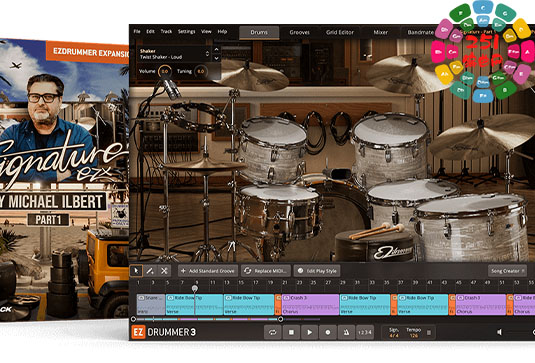 拓展鼓音源 Toontrack Signature Part 1 EZX-251编曲网
