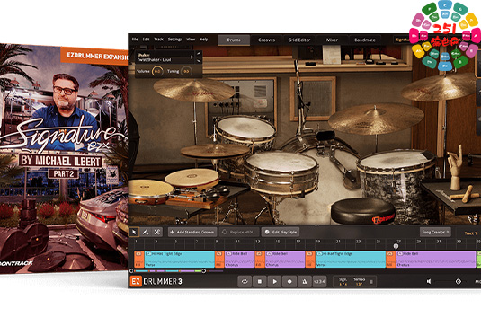 拓展鼓音源 Toontrack Signature Part 2 EZX-251编曲网