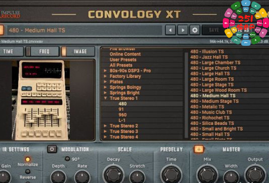 卷积混响效果器 Wave Arts Convology XT Complete v1.33 Win-251编曲网