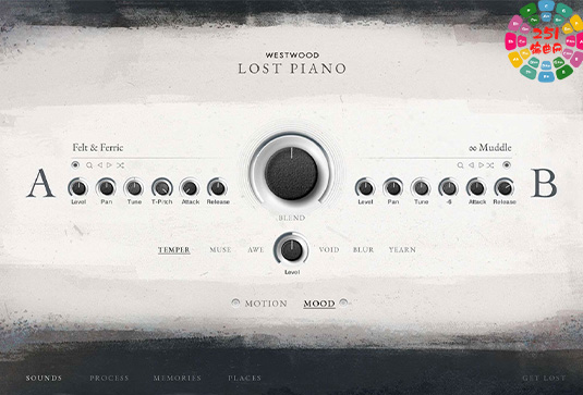 电影回忆钢琴 Westwood Instruments Lost Piano v1.1-251编曲网