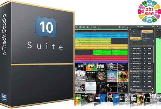 音乐制作宿主软件 n-Track Studio Suite v10.2.0-251编曲网
