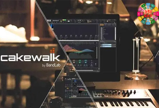 老牌音乐制作宿主软件 BandLab Cakewalk v29.09 R2R Win-251编曲网