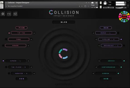 电影配乐特效音色库 Cinesamples Collision Impact Designer-251编曲网