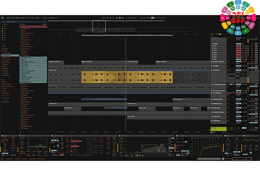 Ableton Live 12 皮肤主题 DeafMan Red Light Themes-251编曲网