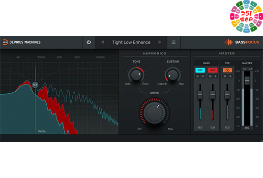 低频增强器 Devious Machines Bass Focus v1.0.4 TC Win-251编曲网