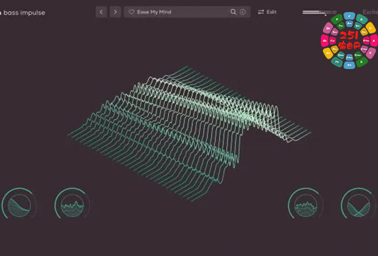 低音循环合成器 Excite Audio Bloom Bass Impulse v1.1.0 R2R-251编曲网