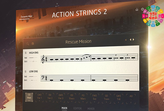 电影节奏弦乐 Native Instruments Action Strings 2 v1.2.0-251编曲网