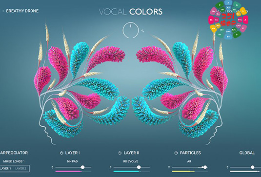 炫彩人声 Native Instruments Vocal Colors v1.5.1-251编曲网