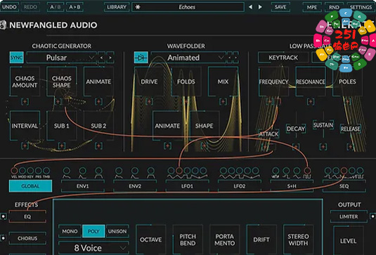 电影级多模块合成器 Newfangled Audio Generate v1.6.3 R2R Win-251编曲网