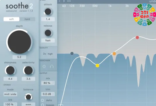 动态共振抑制器 Oeksound Soothe2 v1.1.2 R2R Win-251编曲网