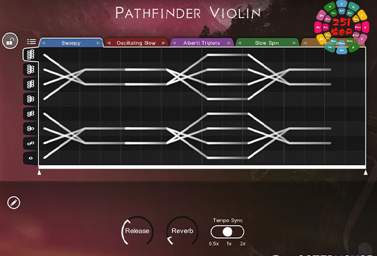 有节奏的小提琴 Pathfinder Violin-251编曲网