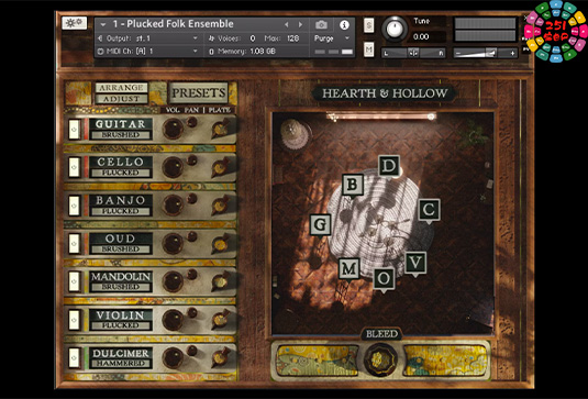 弹拨民乐合奏 Spitfire Audio Hearth and Hollow Plucked Folk Ensemble-251编曲网