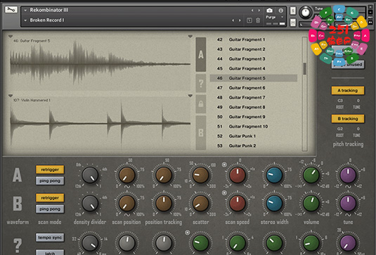 音效采样设计音色 SzcZ Rekombinator III-251编曲网