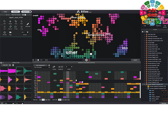 鼓机采样管理器 Algonaut Atlas v2.5.6 TC Win-251编曲网