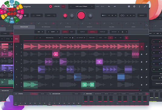 循环切片采样器 Audiomodern Loopmix v1.1.4-251编曲网