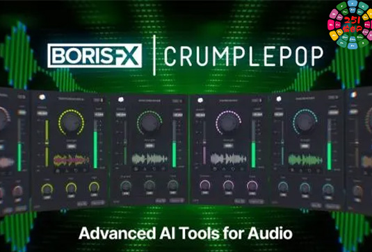 AI智能混音插件套装 Boris FX CrumplePop Pro v2024-251编曲网