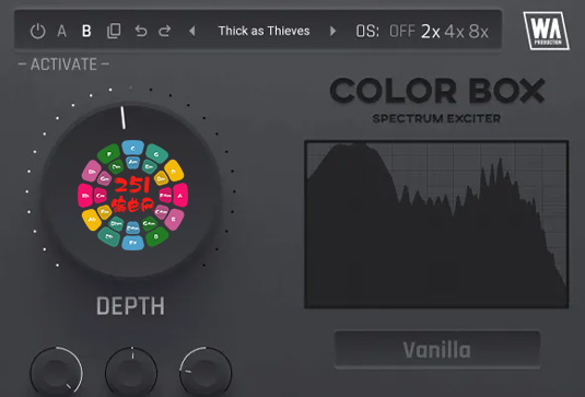 频谱激励器 W.A.Production ColorBox v1.0.0 TCD Win-251编曲网