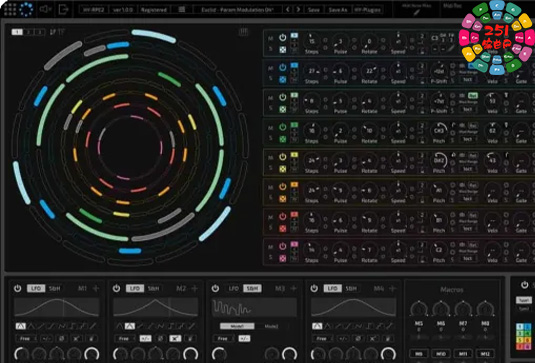 8轨Midi 音序器插件 HY-Plugins HY-RPE2 v1.2.8 TCD Win-251编曲网