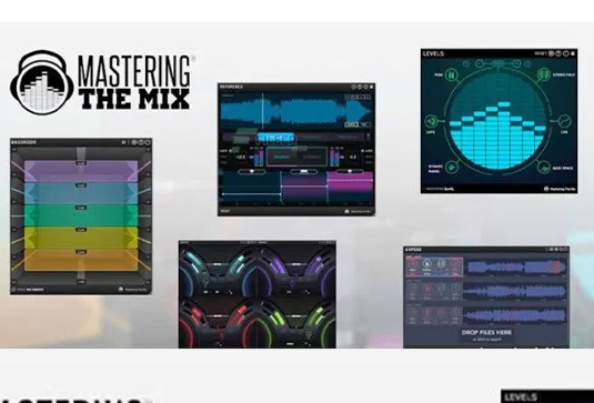 9个母带混音效果器合集 Mastering The Mix Plugins Bundle （包含 RESO REFERENCE MIXROOM LIMITER LEVELS FUSER EXPOSE BASSROOM ANIMATE）-251编曲网