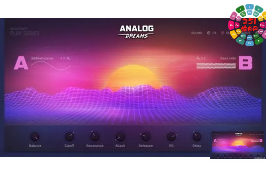 梦幻合成氛围音色 Native Instruments Analog Dreams v2.1.2-251编曲网